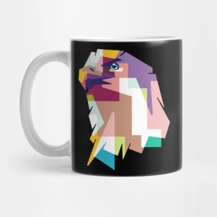 Eagle Falcon Hawkeye Geometric art Mug